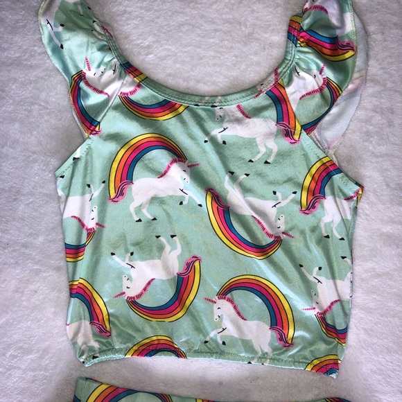 🌴Kids 2 Piece Swimsuit 6 - Picture 2 of 4
